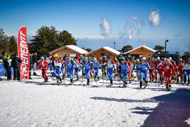 Antonioli e Mollaret dominano i campionati europei di sci alpinismo sull'Etna