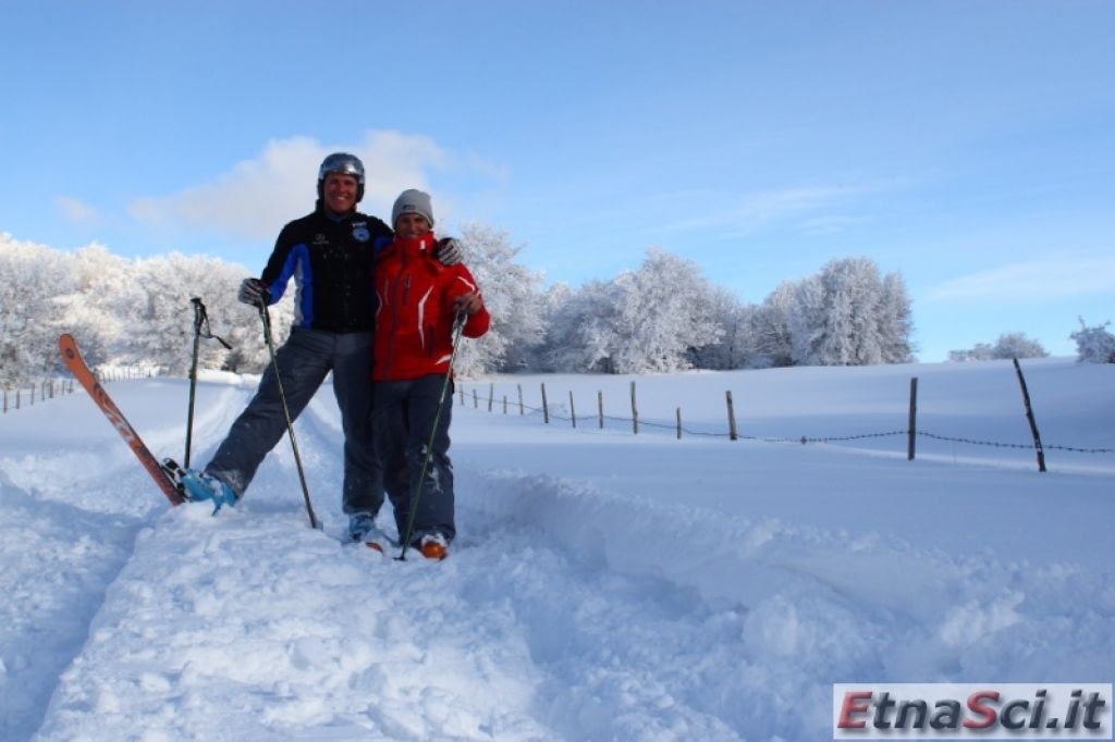 16 Feb 2009 - A sciare sui Monti Nebrodi
